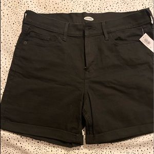 Women Size 10 Black Jean Old Navy Shorts